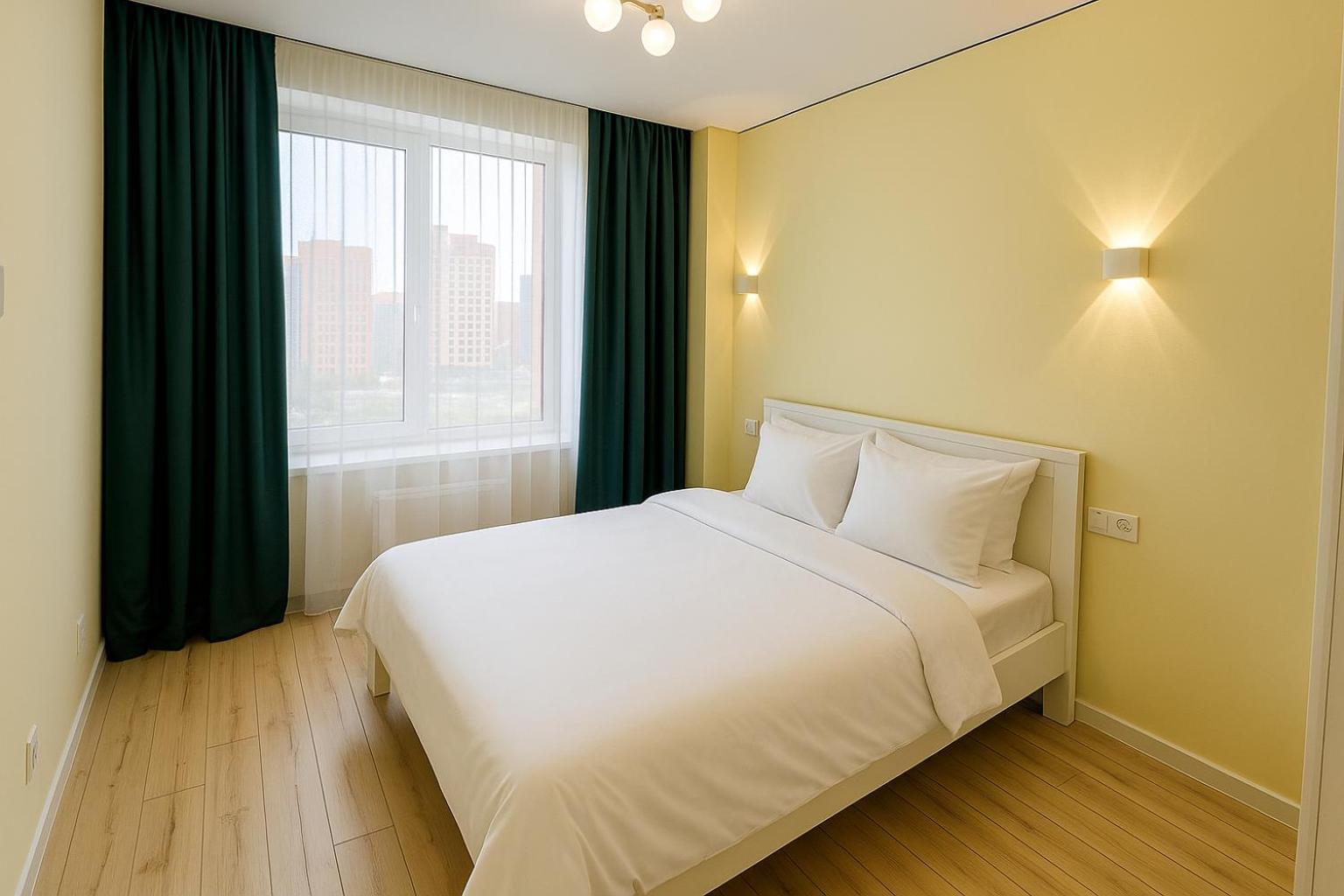 1br Halal центр Barys & Arena Mega Free Wifi левый берег Apartment